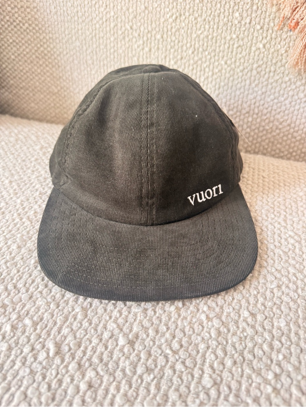 NWT Vuori Dark Green Oregano Performance Cord Hat Adjustable - Picture 1 of 5